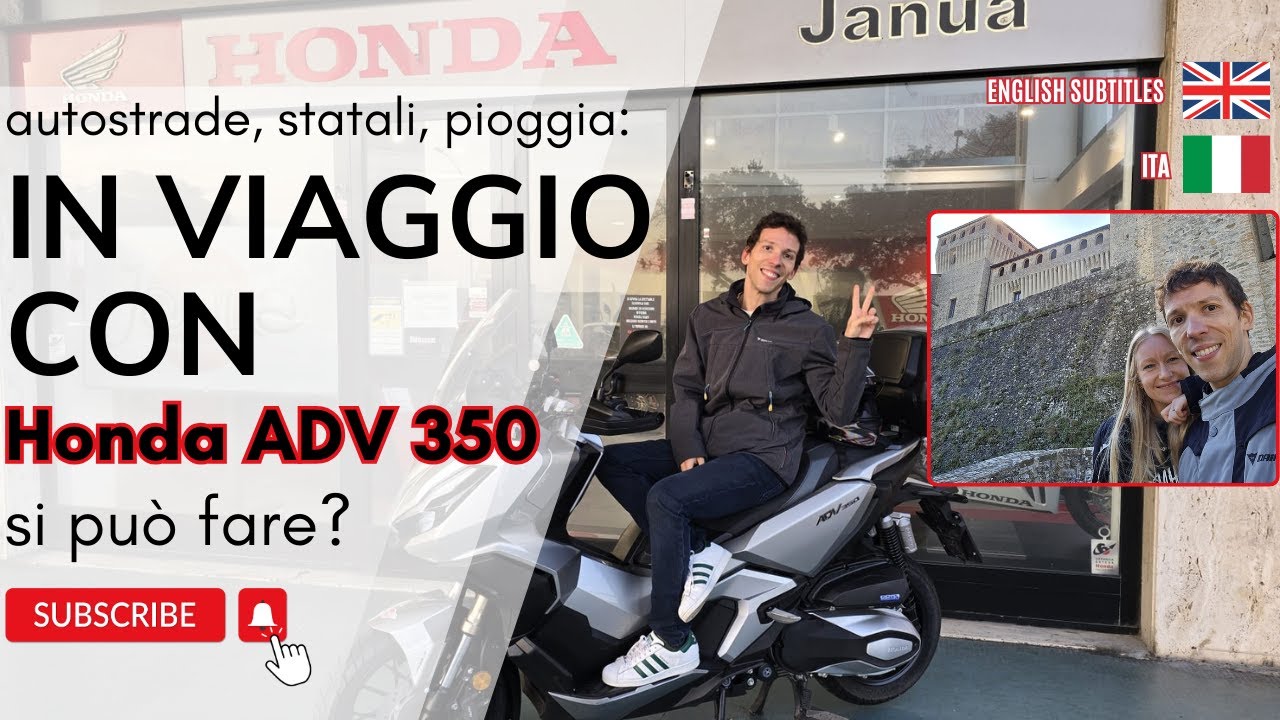 HONDA ADV 350 | Viaggiare in scooter ha senso? 500km Experience