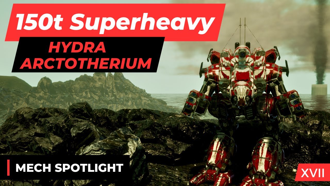Bulwark Of Rasalhague 150 Ton Superheavy Hero - Hydra Arctotherium From YAGDM - MW5 MECH SPOTLIGHT