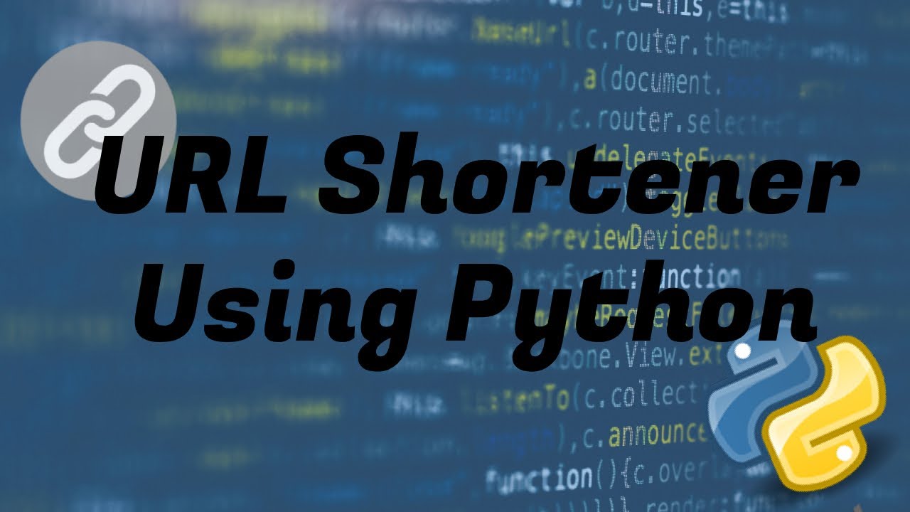 Creating a URL Shortener using Python