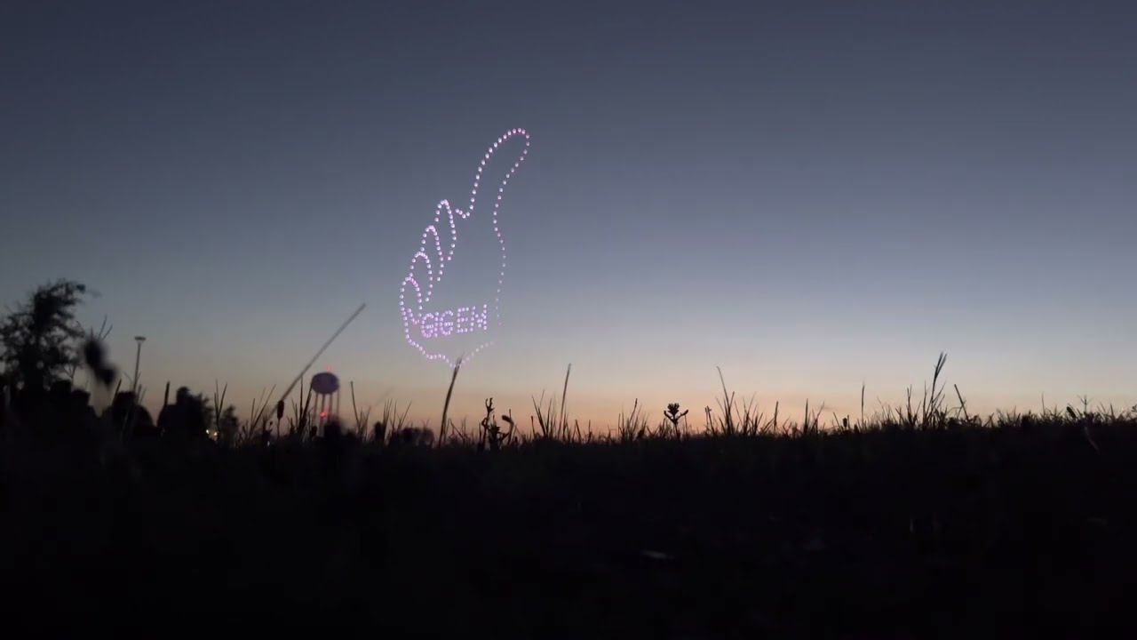 DRONE SHOW - Texas A&M University 4th of July(2022)