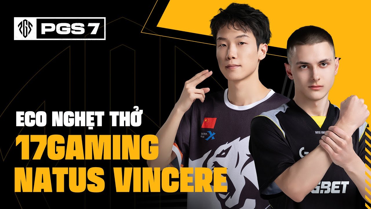 🏆 Tổng hợp 5 trận đấu Eco đầy duyên nợ giữa 17Gaming và NAVI tại ngày 1 PGS 7