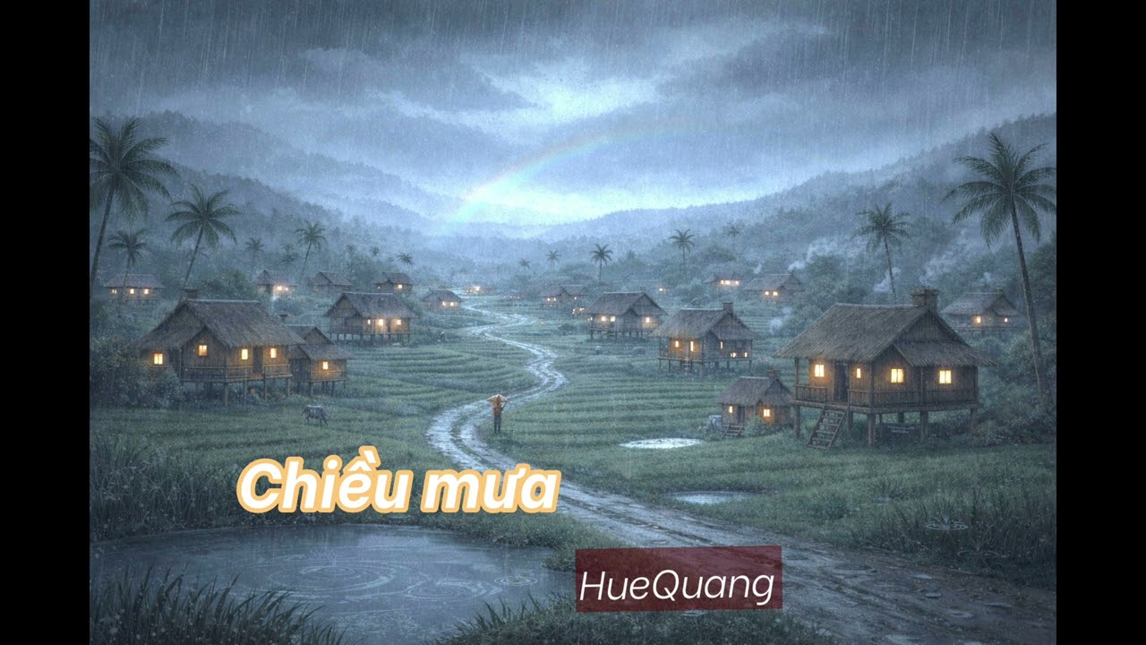Ca khúc. Chiều mưa