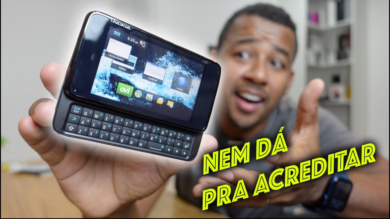 Olha onde estava | Celular ZERADO guardado por 10 ANOS sem NINGUÉM saber | Nokia N900 Unboxing