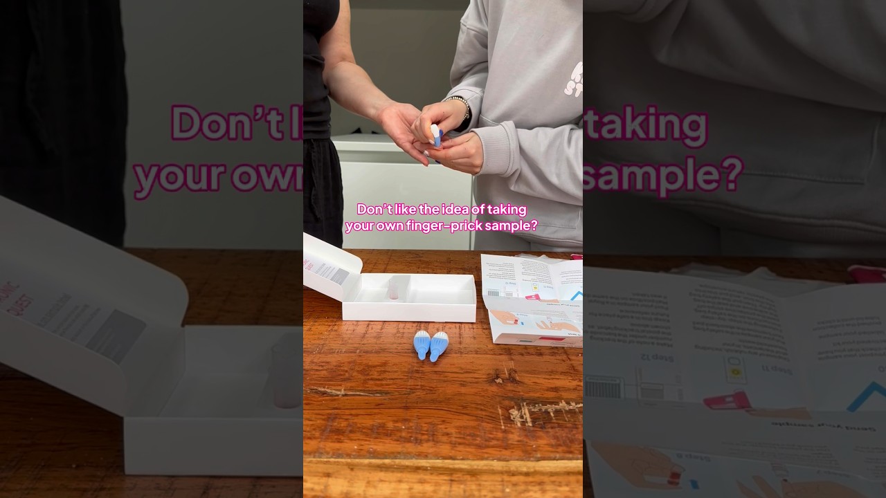 Top tip for taking your finger-prick sample! 🩸#bloodtest #bloodtesting #bloodtests