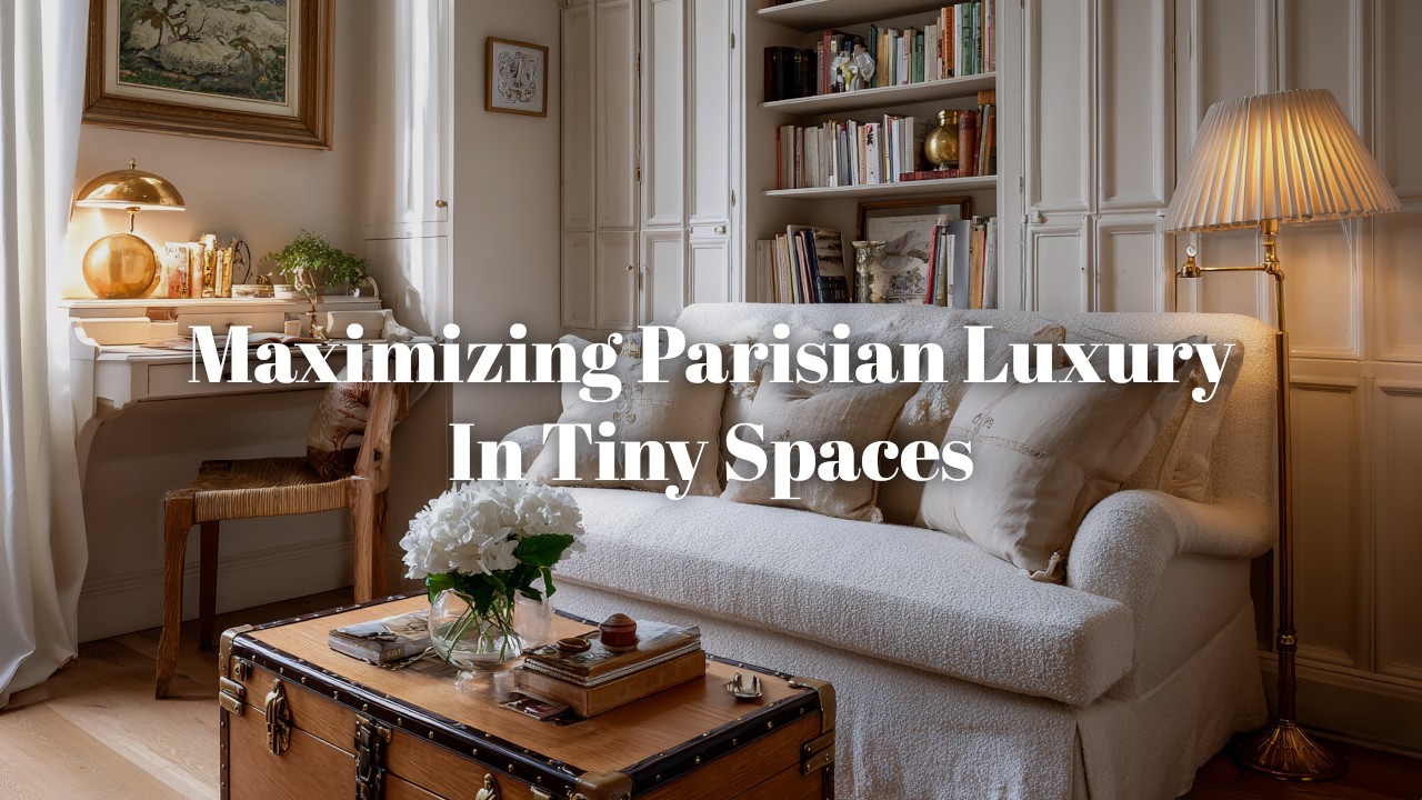 🪞 Maximizing Parisian Luxury Style in Tiny French Apartments