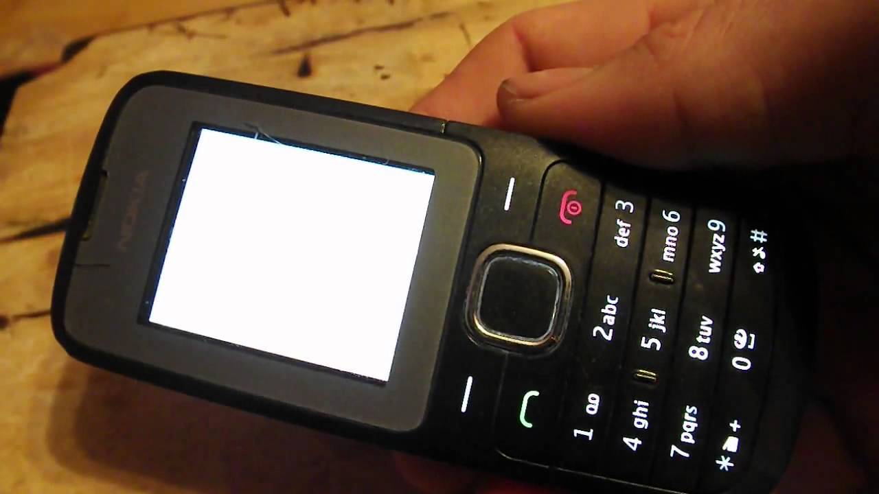 Hard reset Nokia c1 01