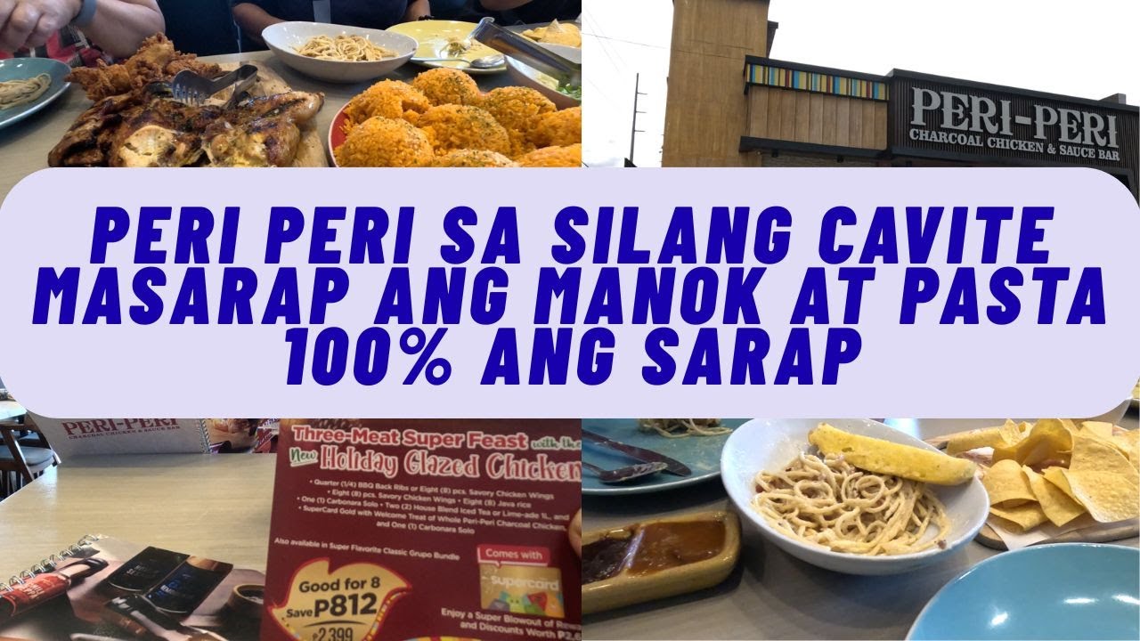 PERI PERI RESTAURANT THE BEST CHICKEN AND PASTA IN SILANG CAVITE