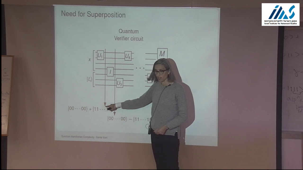 Hamiltonian Complexity II - Sandy Irani
