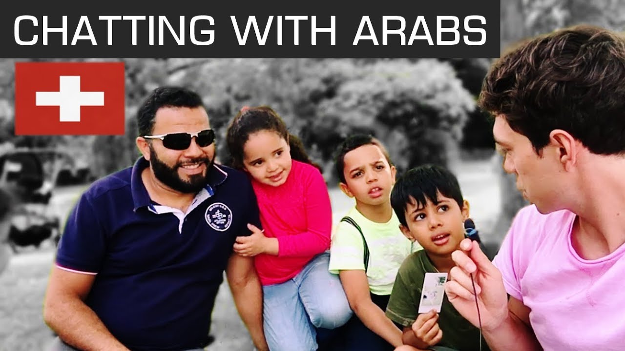 Chatting With Arabs In Geneva, Switzerland