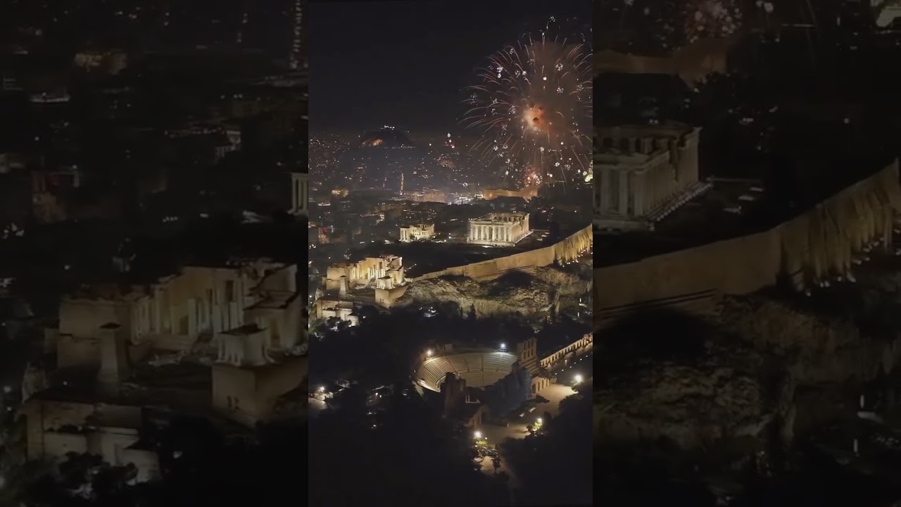 New Year 2023 in Athens Greece
