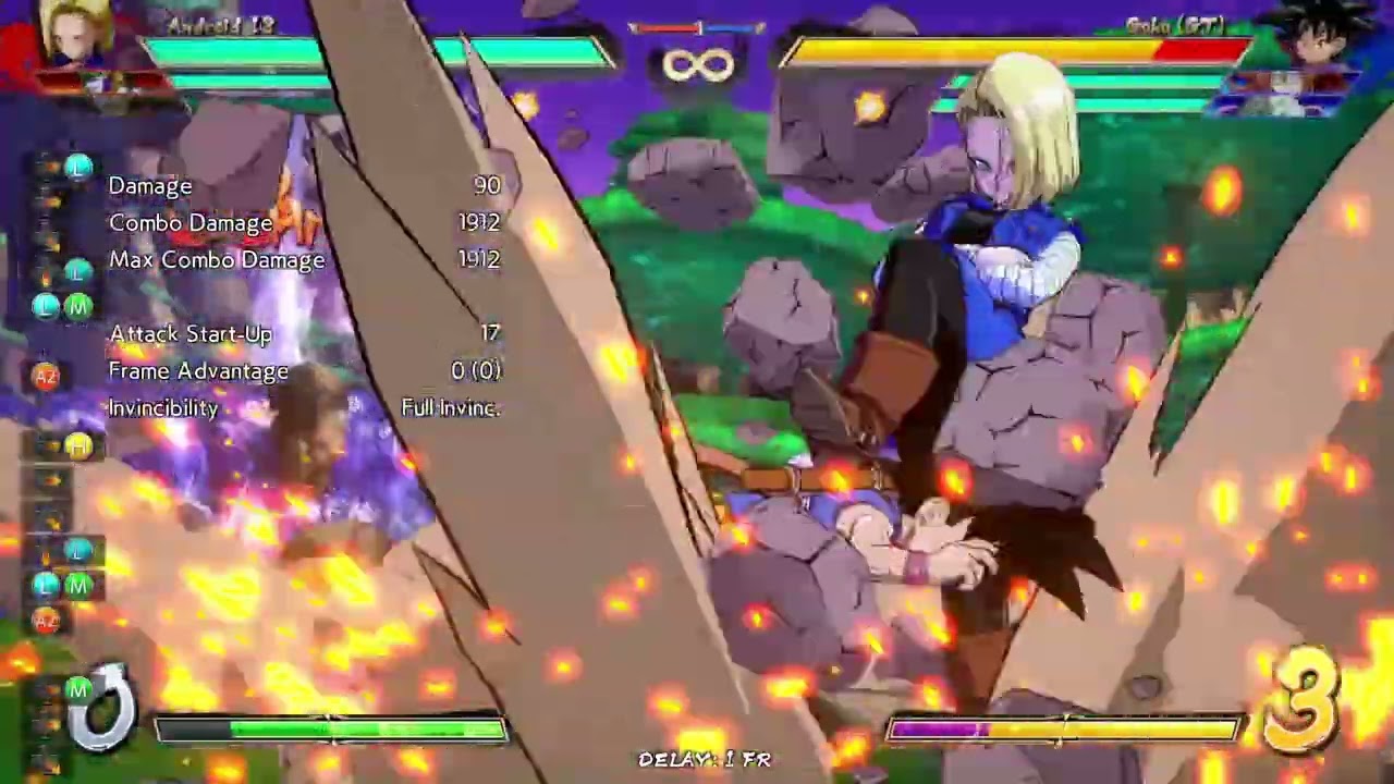 DBFZ Patch 1.40/1.41 Breakdown: Android 18
