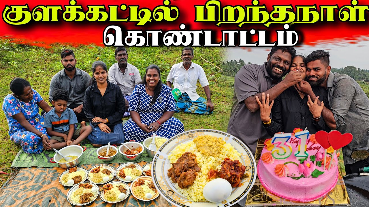 எங்கள் வீட்டில் நடந்த பிறந்த நாள் கொண்டட்டம் | Birthday celebration | vanni vlog