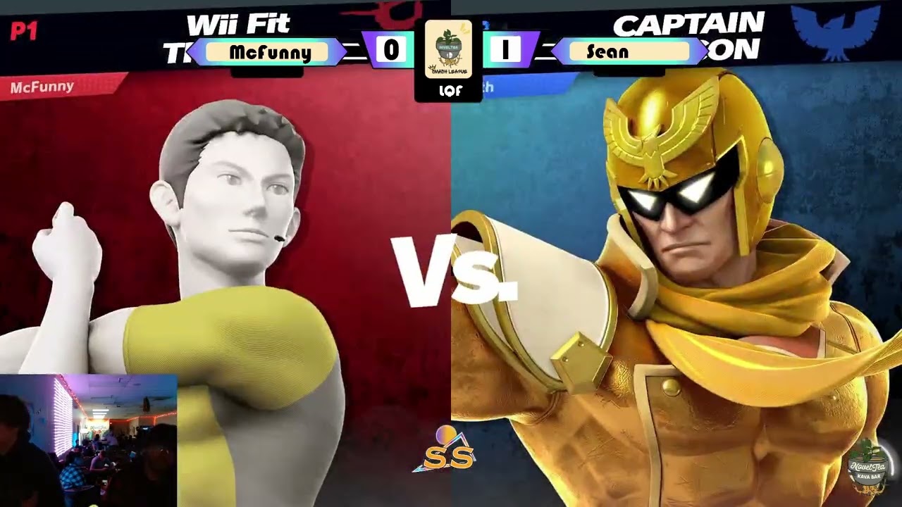 NTSL #39 Losers Quarter Finals - McFunny (Wii Fit Trainer) vs Sean (Captain Falcon) SSBU