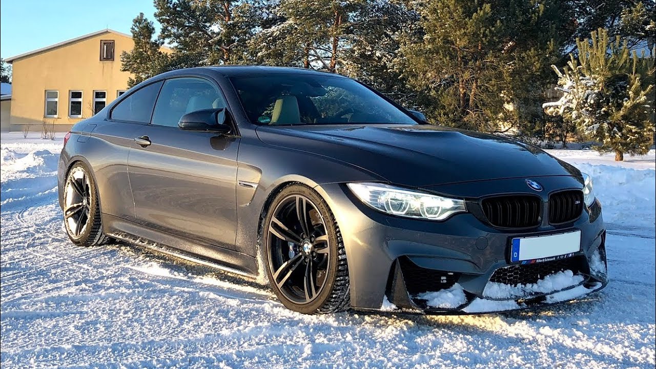 POV 24 BMW F82 M4 Winter Drifts Downpipes Full Exhaust