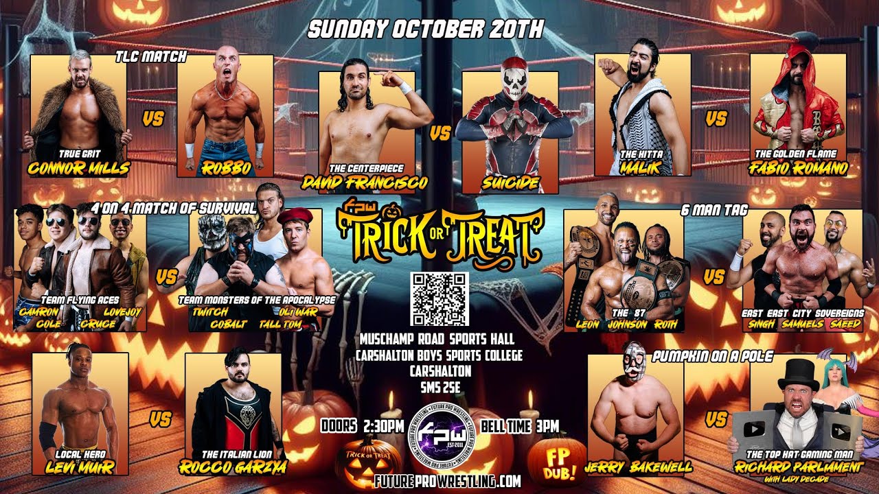 Future Pro Wrestling - Trick Or Treat   Full Show