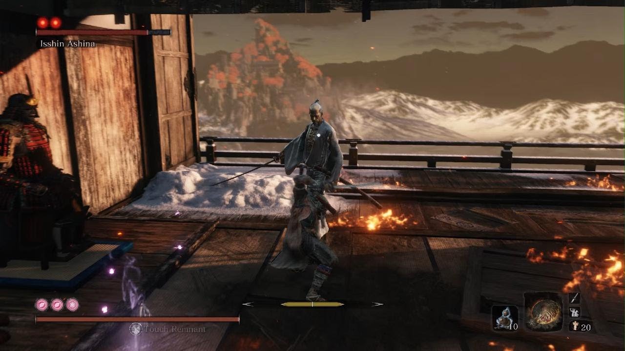 Sekiro: Shadows Die Twice: Emma and Isshin Boss Fight (NG+)