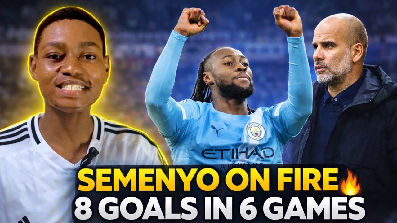 Semenyo is unstoppable 🔥Since joining Manchester City, he has scored 8 goals in his last 6 games.