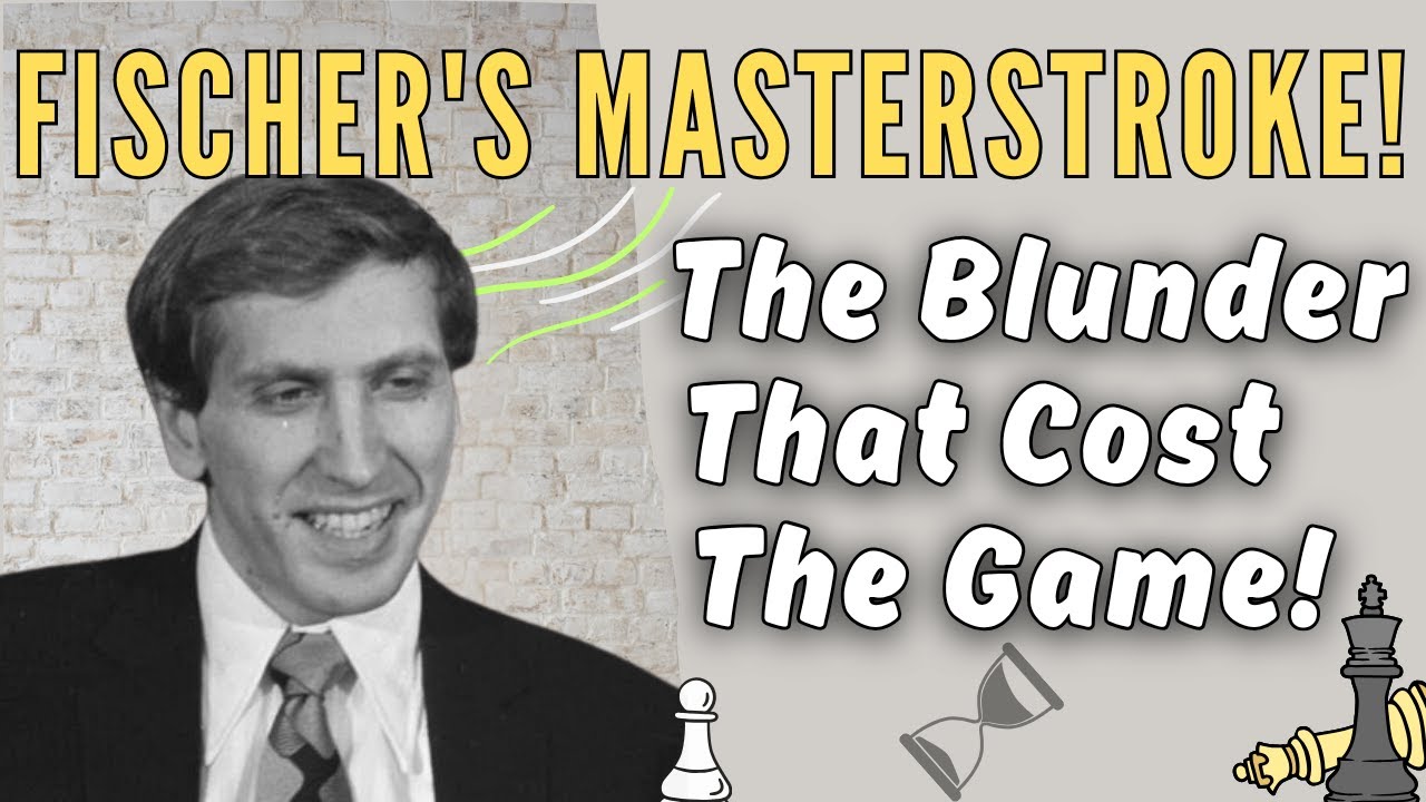 Rook Hanging? Fischer Pounces! Petrosian’s Devastating Blunder Shocks the Chess World | Bled 1961