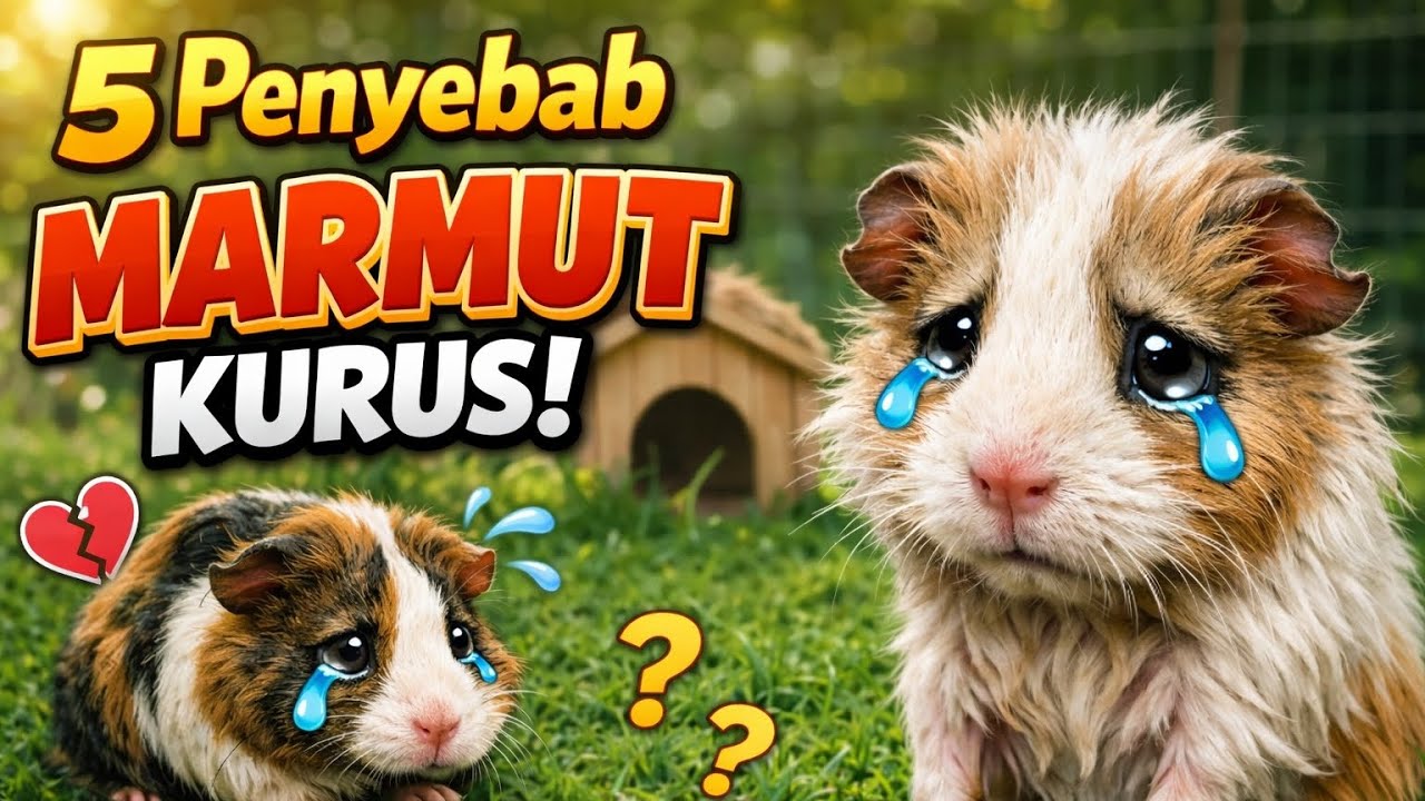 FAKTA TERBONGKAR! Penyebab Marmut Kurus yang Jarang Disadari… Ini Solusi Ampuhnya!