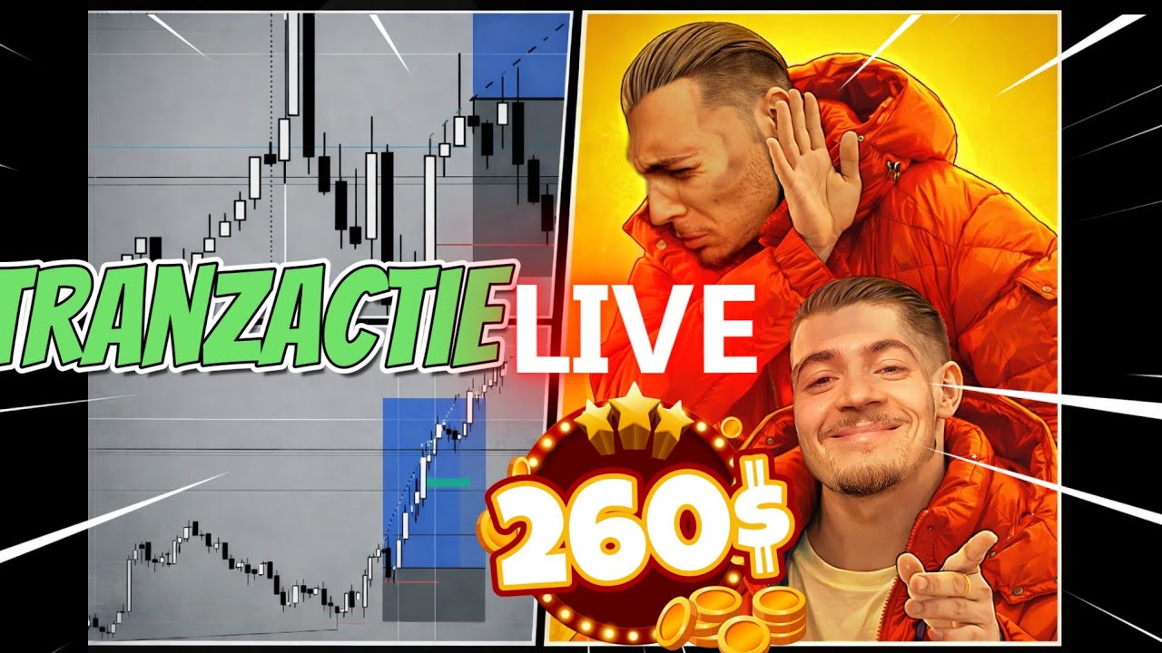 Am fost la un PAS ! !  de un STOP LOSS , Dar am facut 260$$  CUM !?!?!