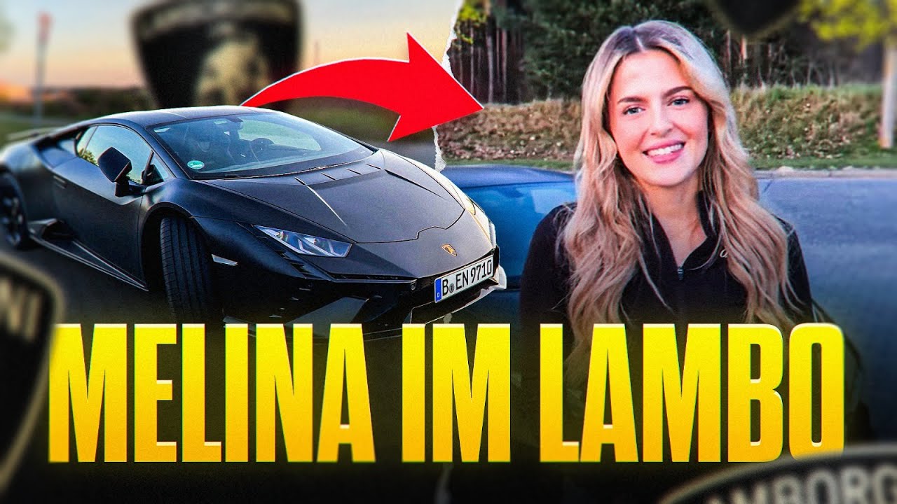 MELINA FÄHRT MEINEN LAMBORGHINI HURACAN!🔥