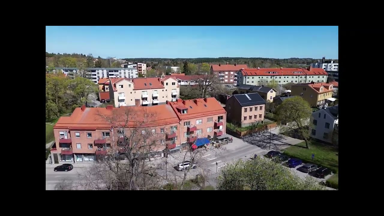 Vackra Torshälla från luften