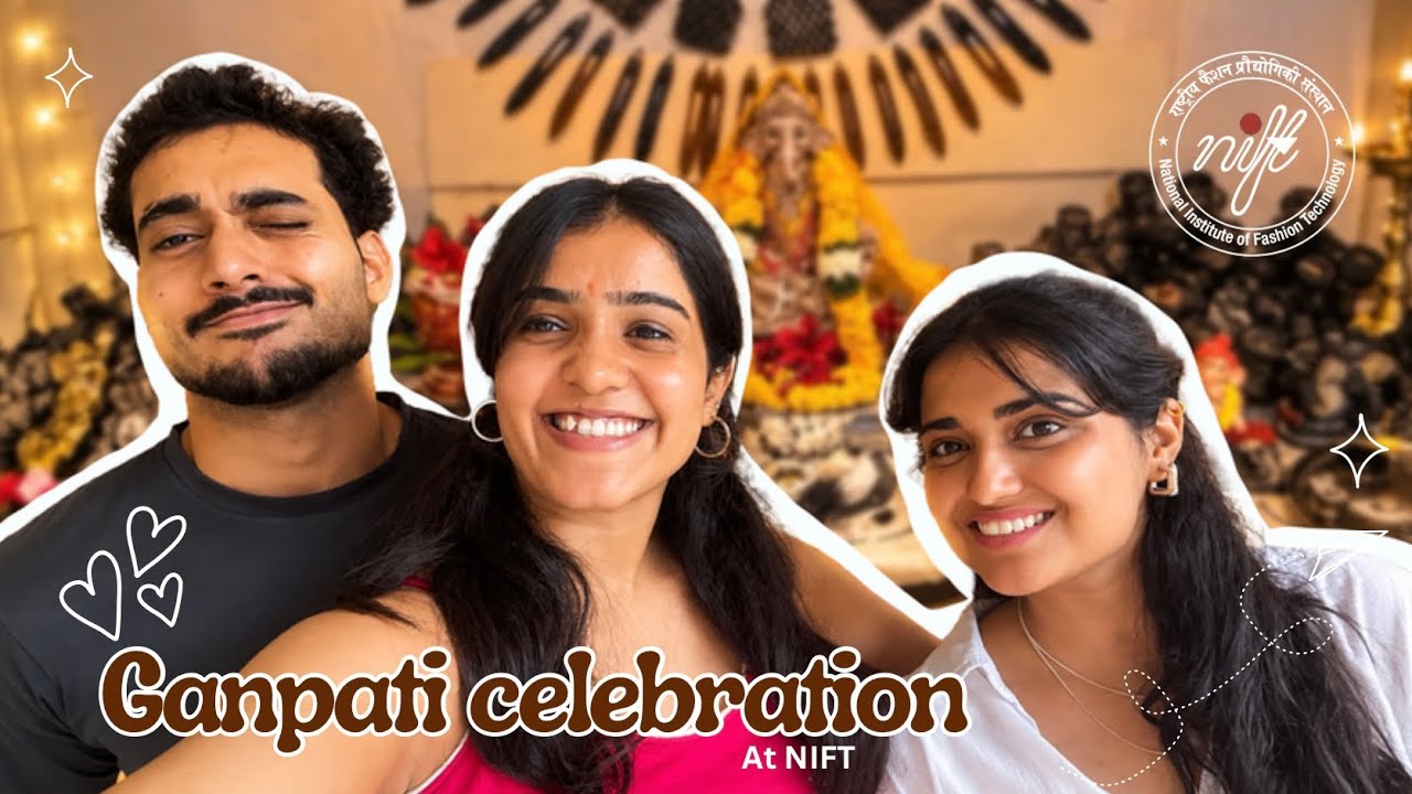 Ganpati celebration at NIFT
