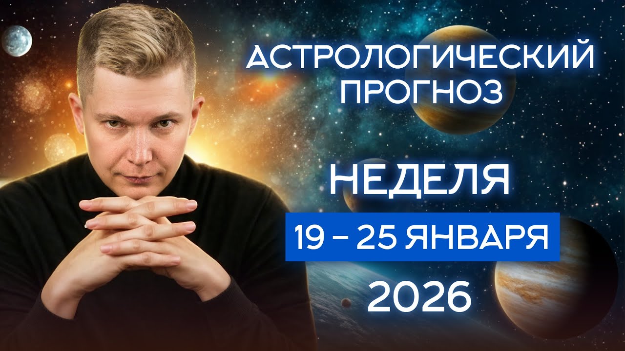 19 - 25 января в преддверии Водолейского затмения которое будет 17 февраля. Гороскоп Павел Чудинов