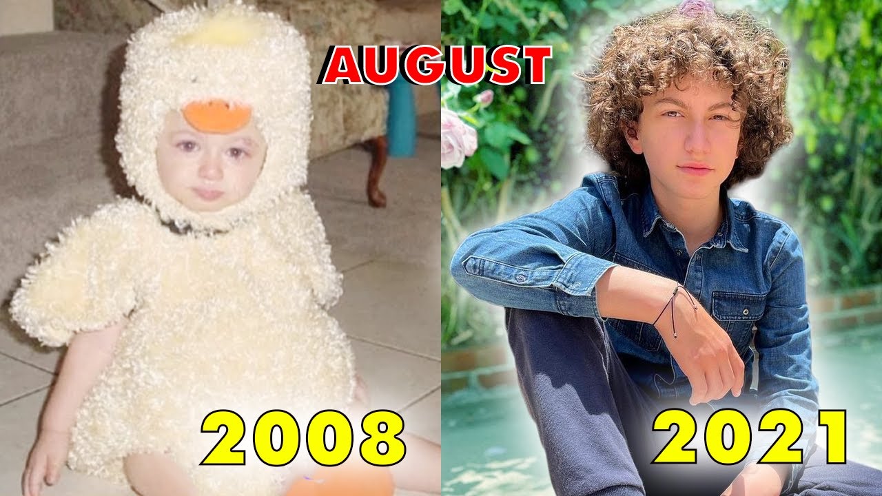 August Maturo ⭐ Stunning Transformation 2021 ⭐ From 01 To 14 Years Old