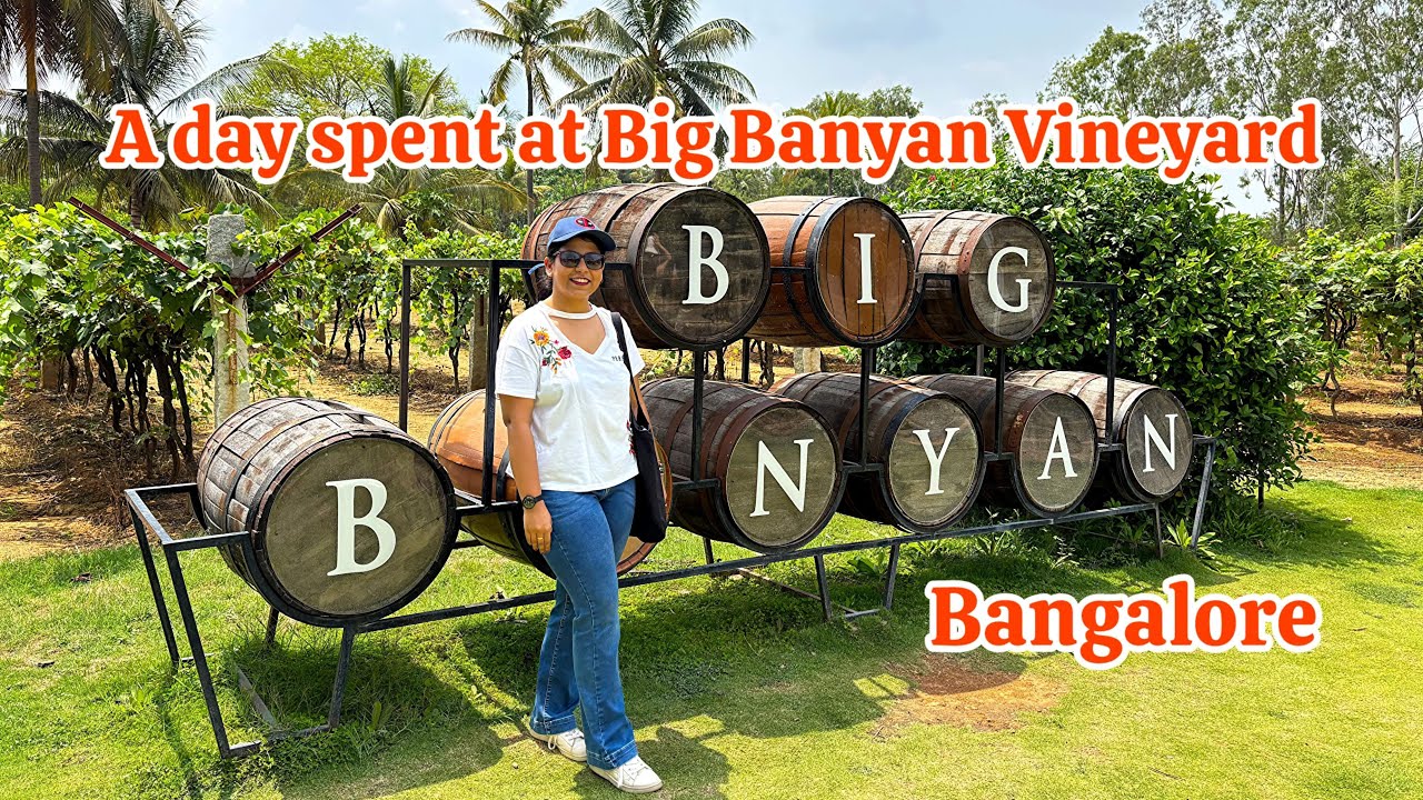THE BIG BANYAN VINEYARD, BANGALORE REVIEW-ONLY 1HOUR FROM BANGALORE CITY , LUNCH #bangalore