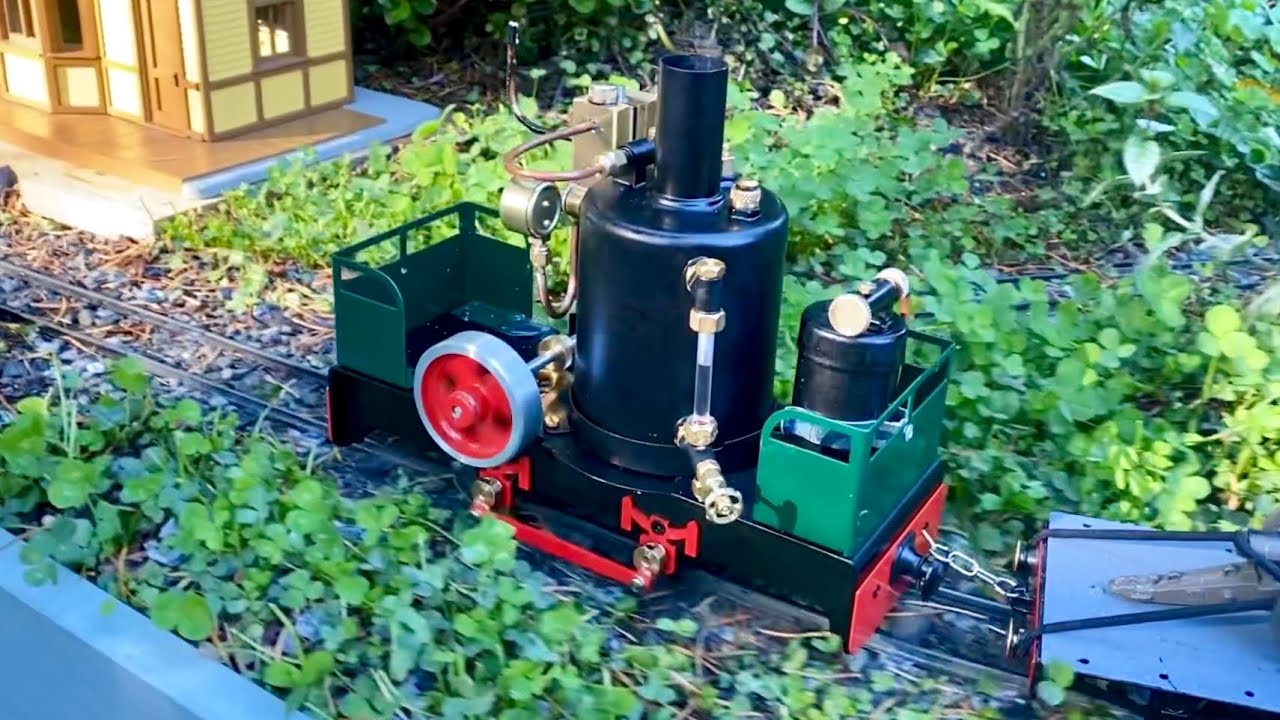 Victoria BC: Mamod Brunel 1st run & 2 easy mods greatly improving loco (See blurb. Please Subscribe)