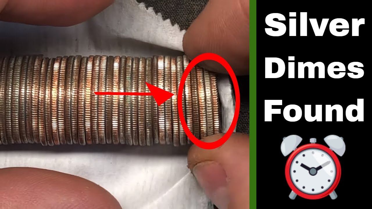 Silver Dimes Found Coin Roll Hunting - DIME TIME