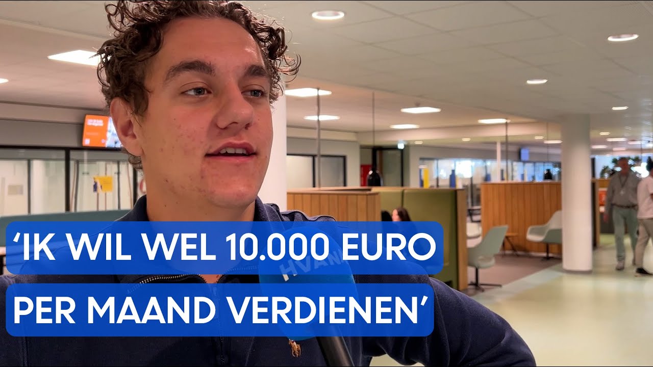 Wat denken studenten te verdienen na hun studie? 'Uiteindelijk wel € 8000'