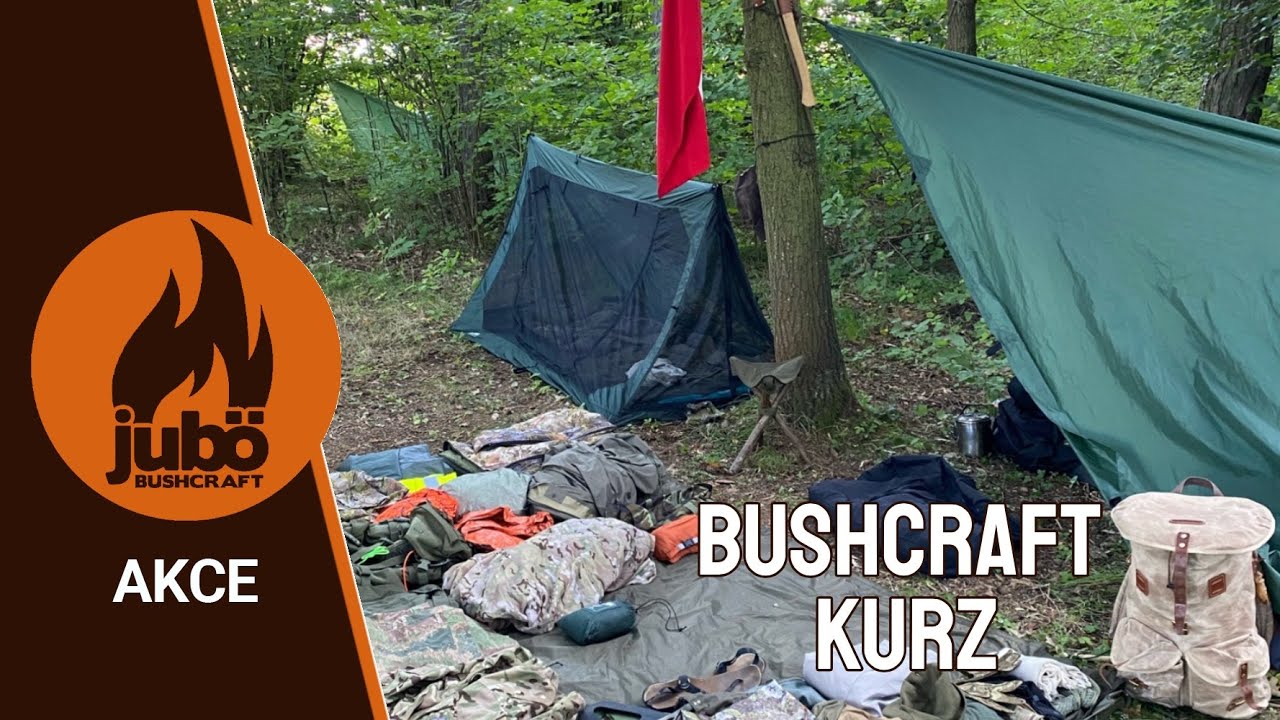 Bushcraft víkend - Rodinný speciál 1.10. - 3. 10. 2021