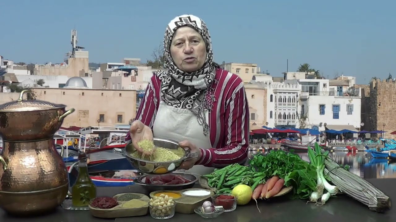 Borghol blé concassé aux légumes cuit à la vapeurبرغل مفوّر بالخضر
