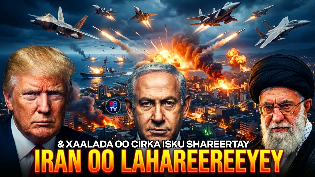 IRAN OO LA HAREREEYAY | W A DIBADDA IRAN OO SAXAAFADDA GILGILAY