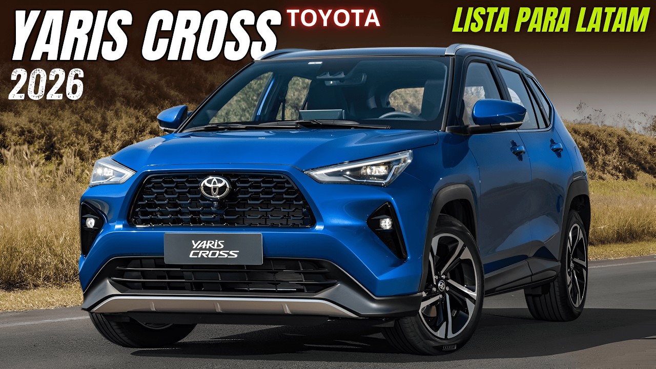 ¡ Nueva TOYOTA YARIS CROSS 2026 Llega a Latinoamérica! El SUV Híbrido más ECONÓMICO de TOYOTA.👍🏻
