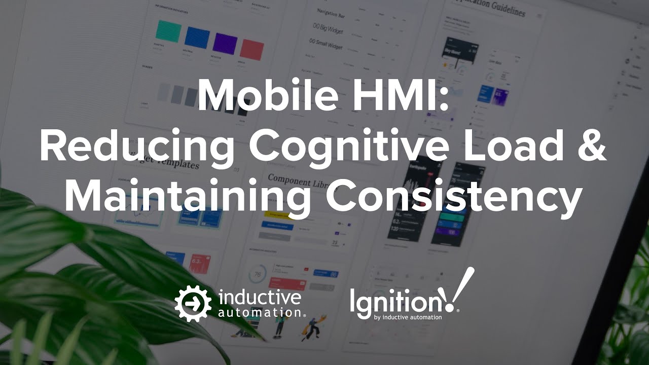 Mobile HMI: Reducing Cognitive Load and Maintaining Consistency