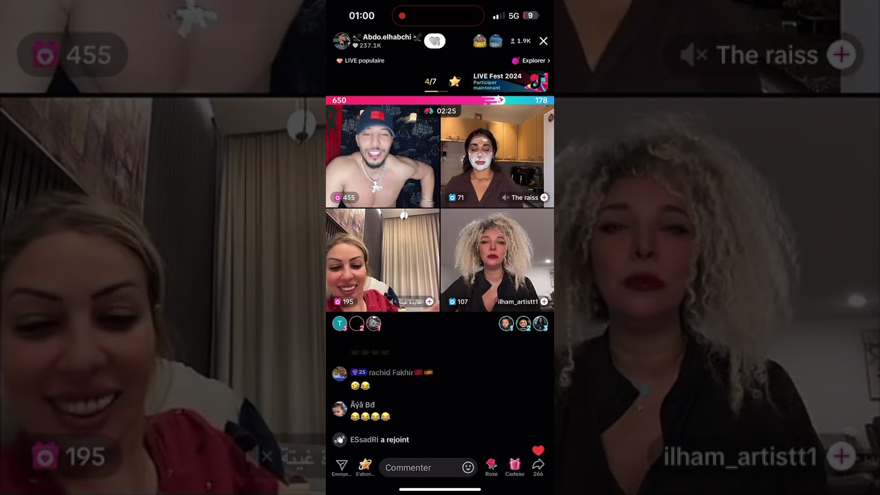 ABDO ELHABCHI TIKTOK LIVE