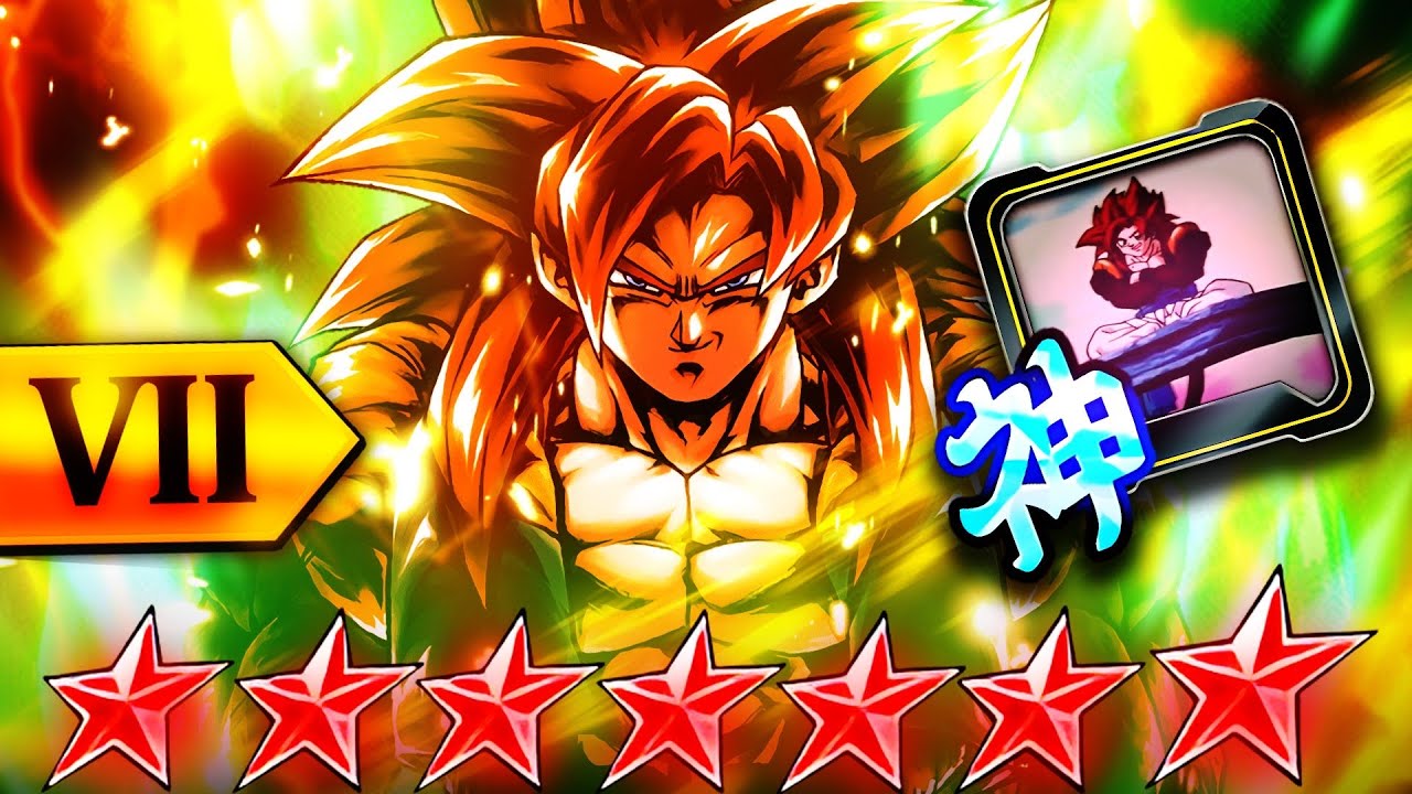 ZENKAI 7, 14 STAR, 1400% LF SSJ4 GOGETA IS THE PINNACLE OF MONKEY POWER!! (Dragon Ball Legends)