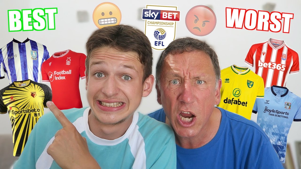RANKING EVERY CHAMPIONSHIP HOME KIT from BEST to WORST 2020/21