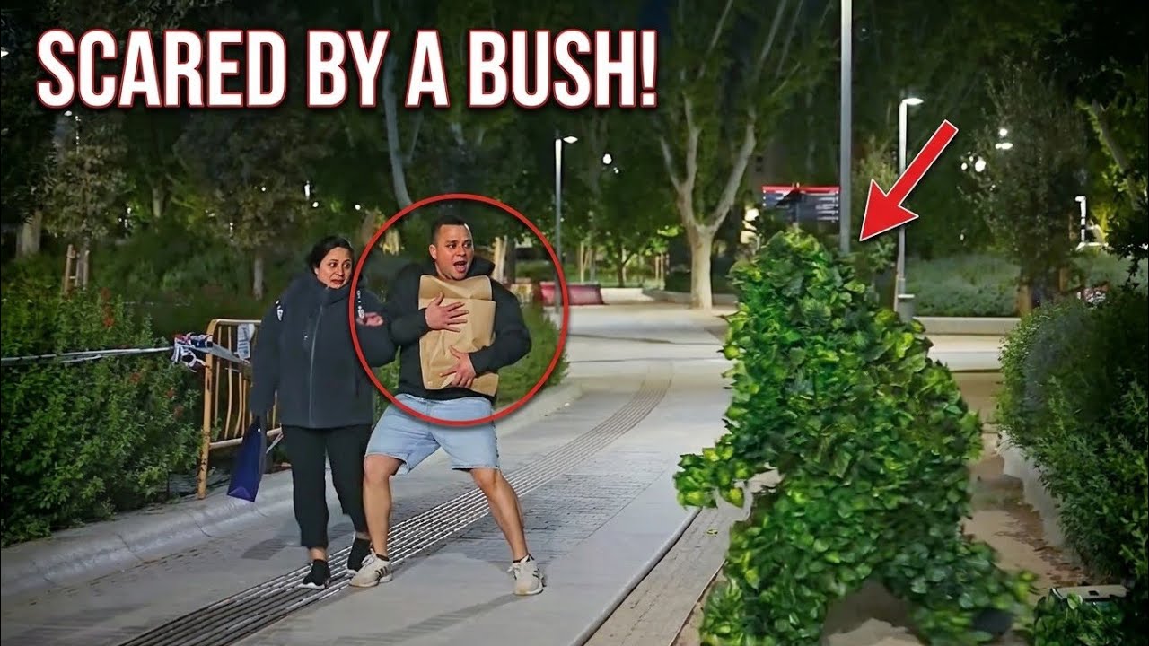 Most Shocking Bush Prank Reaction! Bushman prank video 