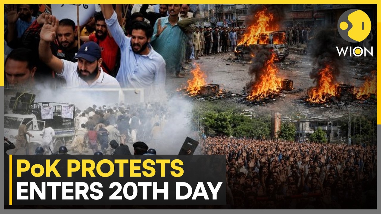 PoK Protests: Thousands Demand 'Pakistani Forces Out' In Rawalakot | WION News