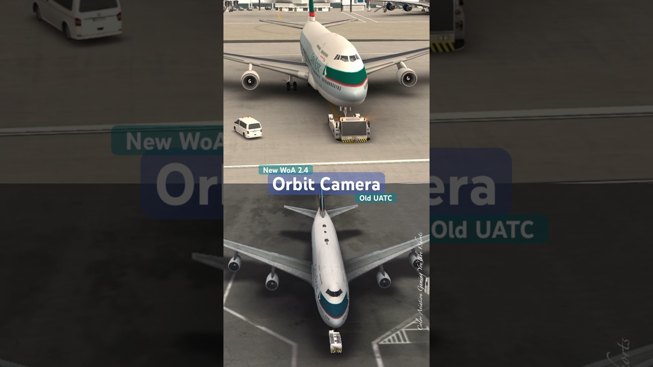 New Orbit Camera! World of Airports 2.4 Huge Update vs Old version at Unmatched Air Traffic Control