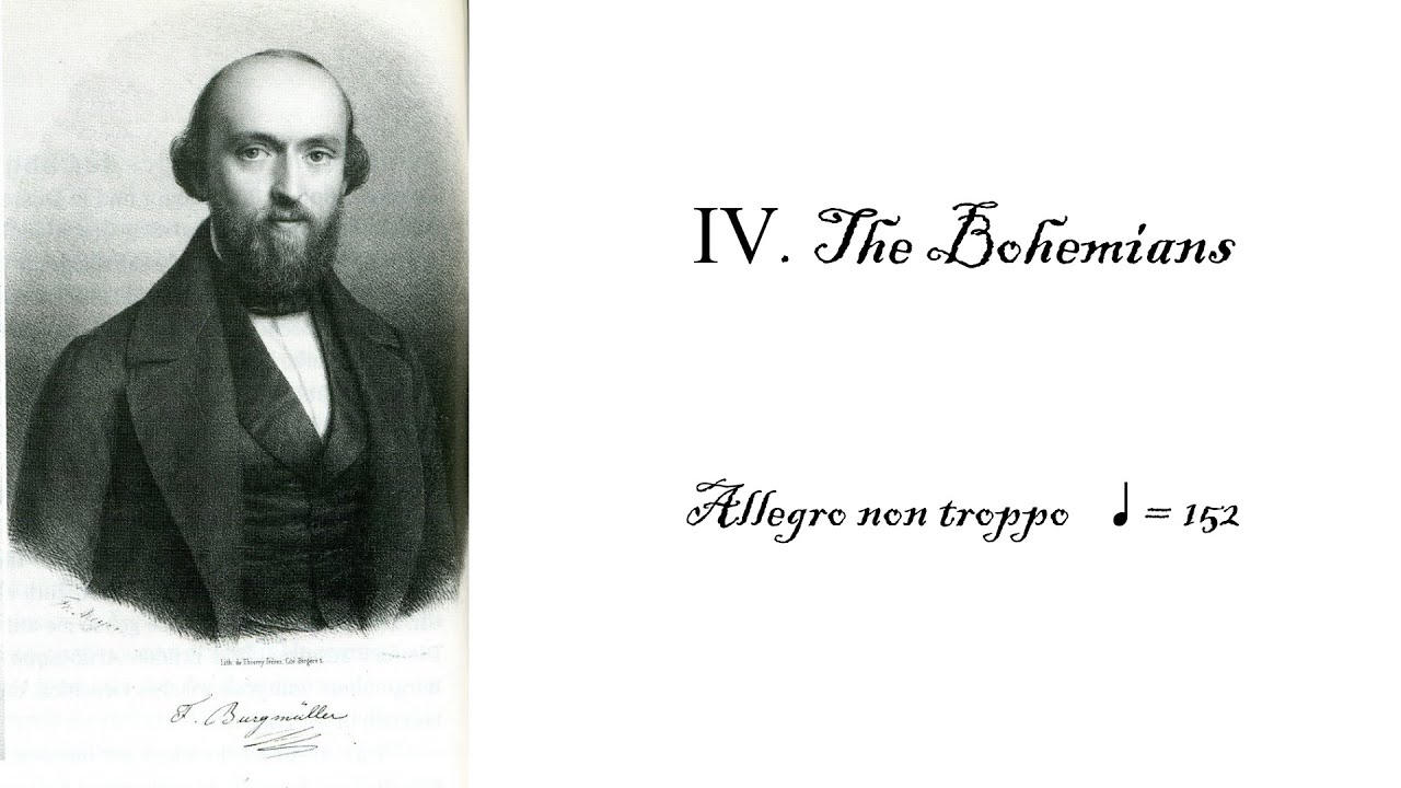 Friedrich Burgmüller Op. 109 Nr. 4: The Bohemians