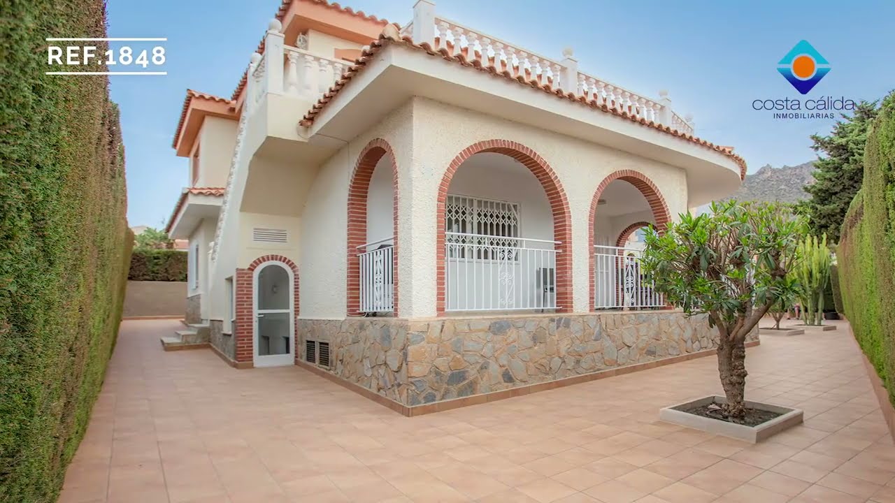 1848 Chalet detached villa for sale a la venta en Bolnuevo, Mazarrón (Región de Murcia, Spain)