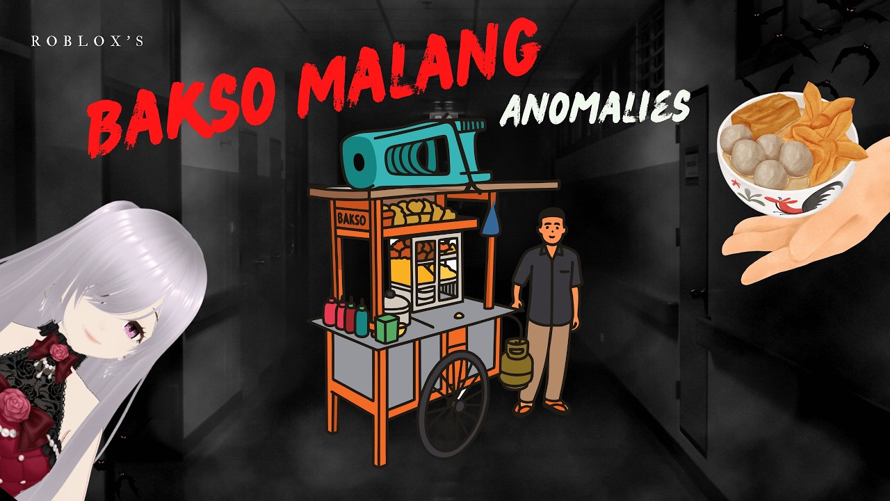 VTUBER INI JUALAN BAKSO DI MALAM HARI? 👀【Bakso Malang Anomalies】