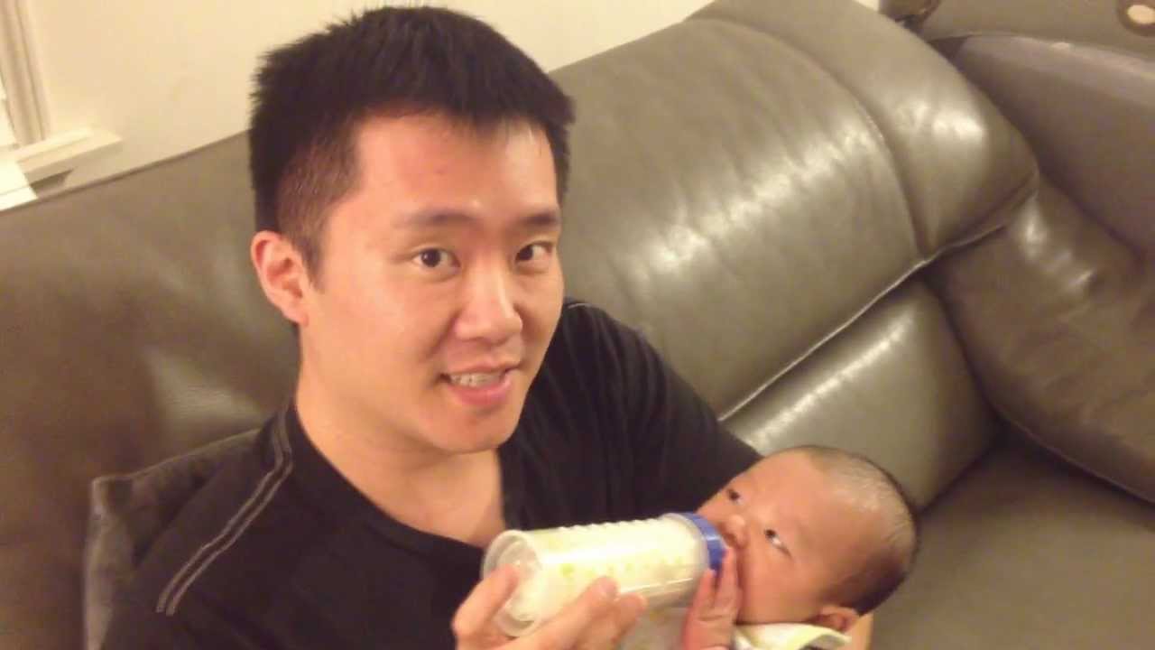 Fatherhood - Bottle Feeding Baby Marcus