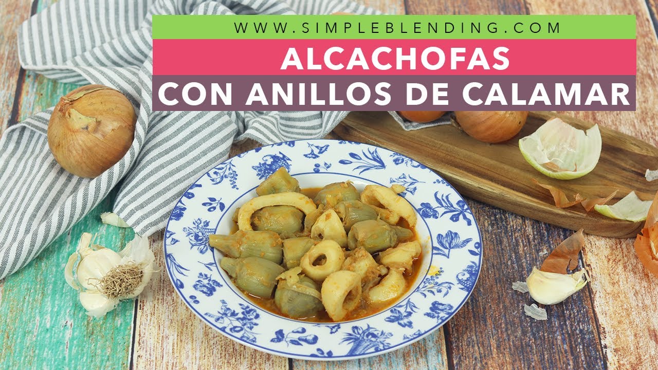 ESTE GUISO DE CALAMARES CON ALCACHOFAS TE LLEVARÁ AL CIELO | Receta fácil y rápida con alcachofas