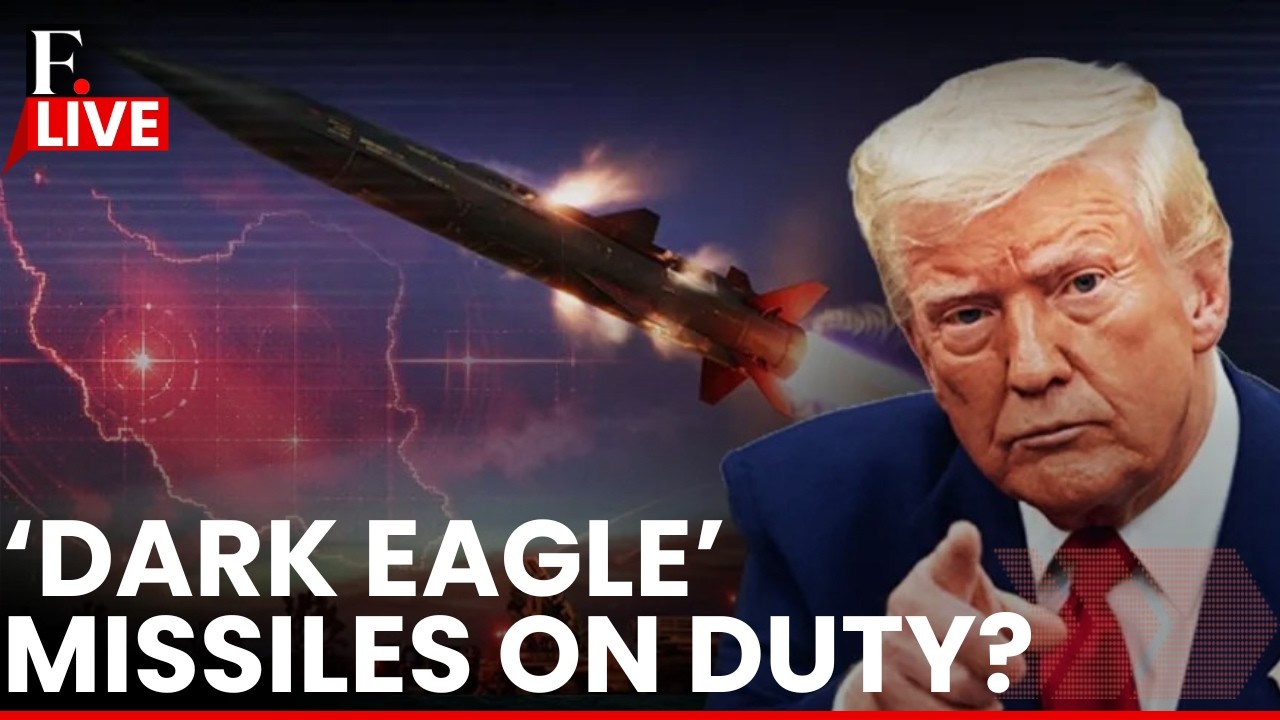 LIVE: Is Trump Planning to Use 'Dark Eagle' Hypersonic Missiles Against Iran? | Vantage on Firstpost